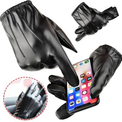 Winter Cycling Gloves Men's Motorcycle Winter Outdoor Waterproof And Cold Protection Pile Thick Riding Electric Car Warm Gloves