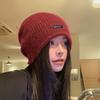 Cat ears wool hat women's autumn and winter new warm cute knitted hat thickened versatile cold hat