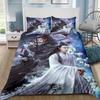 The Untamed Xiao Zhan Wang Yi Bo Bedding Set Single Twin Full Queen King Size Bed Set for Adult Kid Bedroom