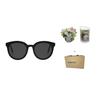 Gentle Monster Blackpeter Sunglasses UV Protection Oval Shape Unisex Sunglasses BLACKPETER01