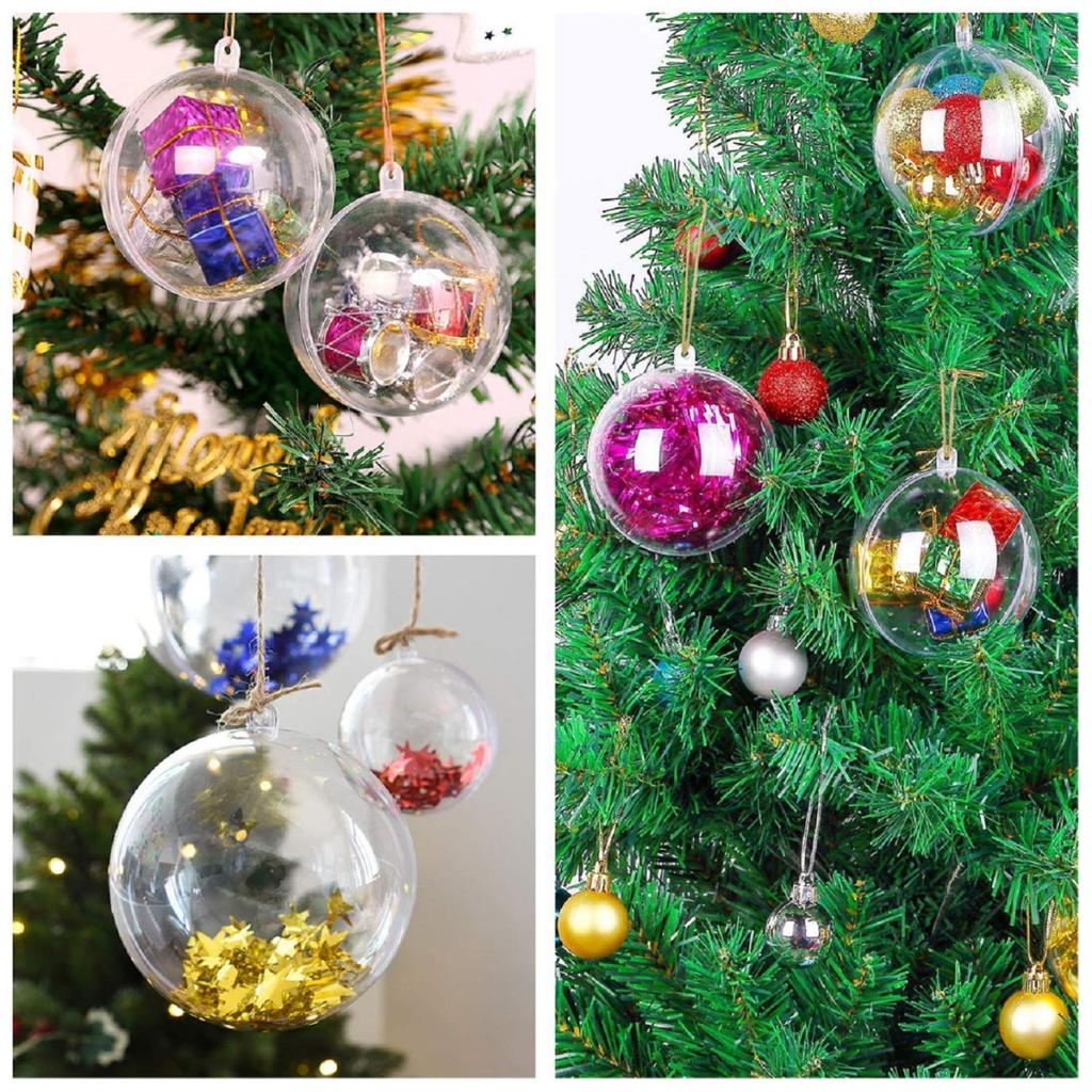 35232-BN ACRYLIC BALL 10cm FULL FOLDABLE BALL BALLS TRANSPARENT PLASTIC