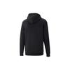 Puma Solid Color Brand Logo Hoodie Men Hoodies Black 675743-01