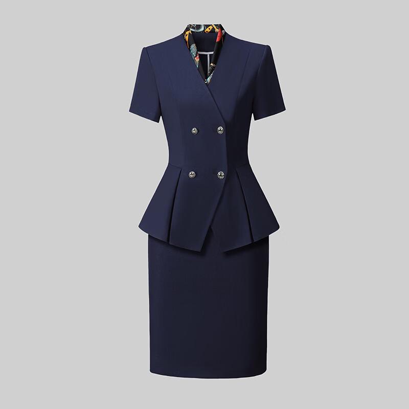 Women's Summer Short Sleeve Professional Suit