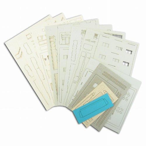 Sankei Diorama Series Building C Paper Craft 1/150 MP03-90