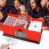 2 Deck Manual Pokercard Shuffler Large Capcity Shuffling Machine Portable Efficient Card Shuffling For Home Party Games Nights