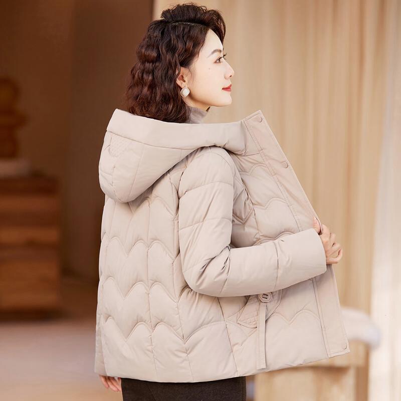 Women's Casual Hooded Short Winter Cotton Jacket