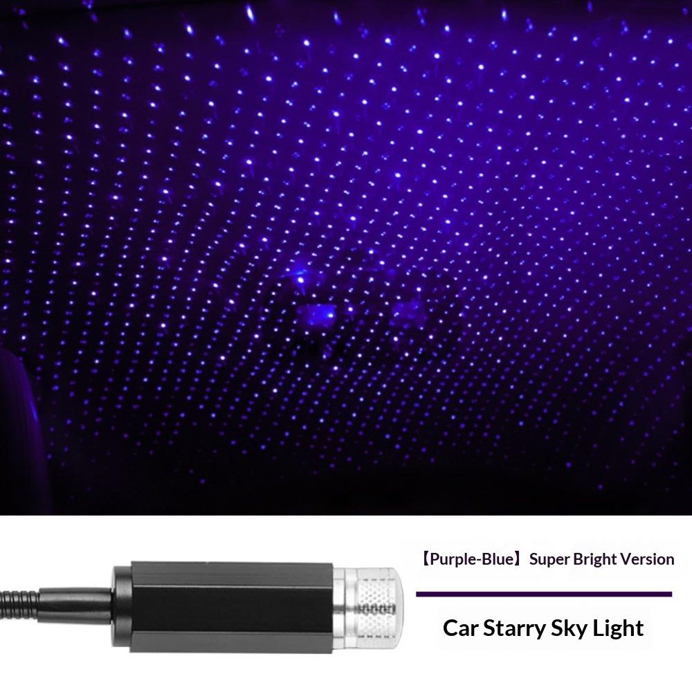 

Car Star Light, Gypsy USB Car Laser Light Atmosphere Light Indoor Outdoor Projection Light Car Atmosphere Light 0.15w