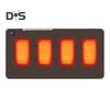 Elektrische verwarmingsmat 5V 4 verwarmingsblokken USB Type-C-aangedreven verwarmd kussen Waterdicht Koudebescherming Buitenkampeerauto Slimme verwarmingsstoel