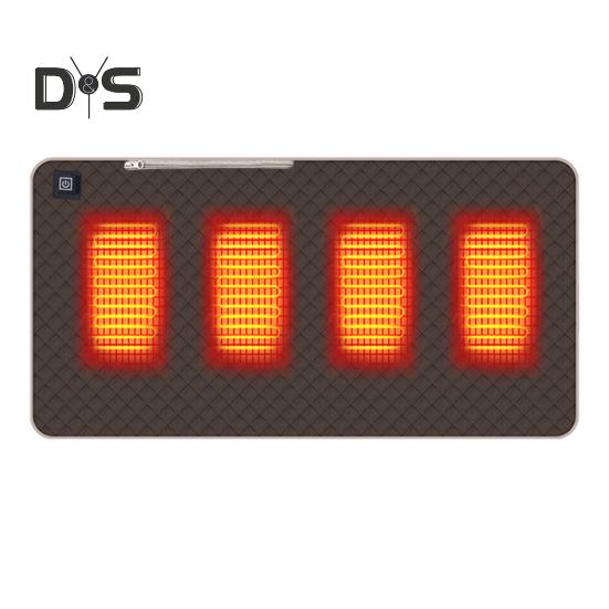 

Электрическая грелка 5 В 4 нагревательных блока USB Type-C питание от сети подогреваемая подушка водонепроницаемая защита от холода для кемпинга на открытом воздухе автомобиль умное сиденье с подогревом 90 cm