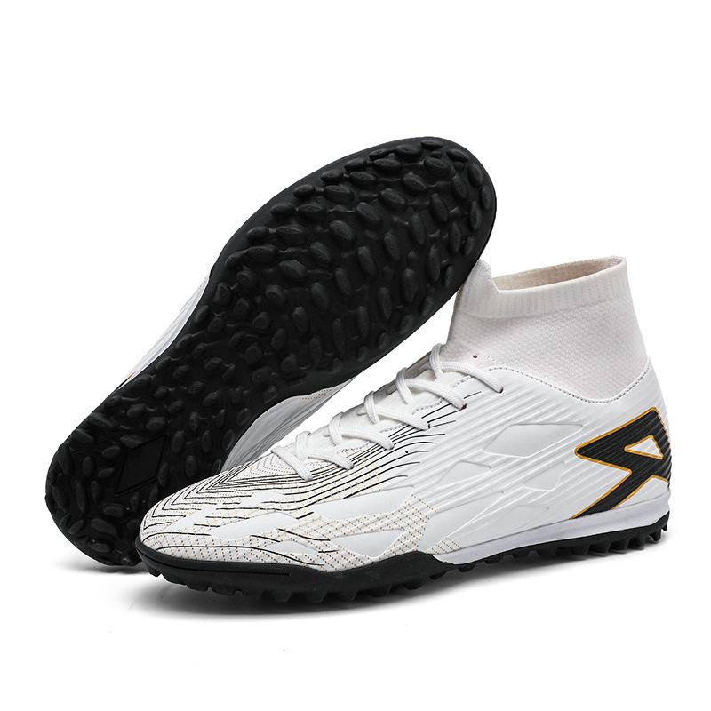 Sneakers women's high-top broken nails football shoes men's size new youth European Cup training people growth nails