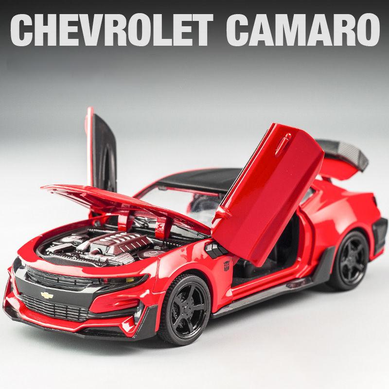 1:32 Chevrolet  Camaro Alloy Model Car Toy Diecasts Metal Casting Sound and Light Car Toys For Children Vehicle