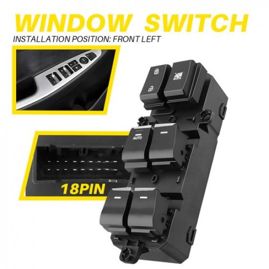 For 2016-2018 Hyundai Tucson Car Driver Left Door Master Power Window Switch