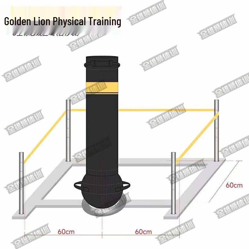 Golden Lion Freestanding Boxing Punching Bag