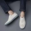 Scarpe Casual in Pelle Versatili da Uomo Primavera/Estate – Scarpe Eleganti Slip-On in Pelle Morbida con Suola Morbida
