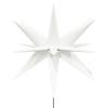 VidaXL Christmas Light with Foldable LED Stake, Christmas Star Lighting, Indoor Luminous Christmas Decoration 356191