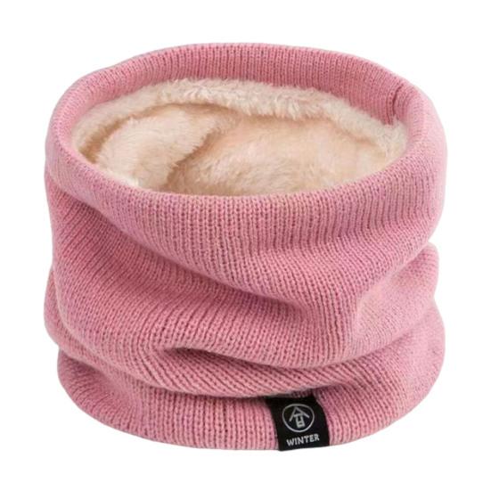 Winter Neck Gaiter for Men Women Thermal Thick Warm Fleece Lined Neck Warmer Windproof Ski Face Cushion for Cold Weather