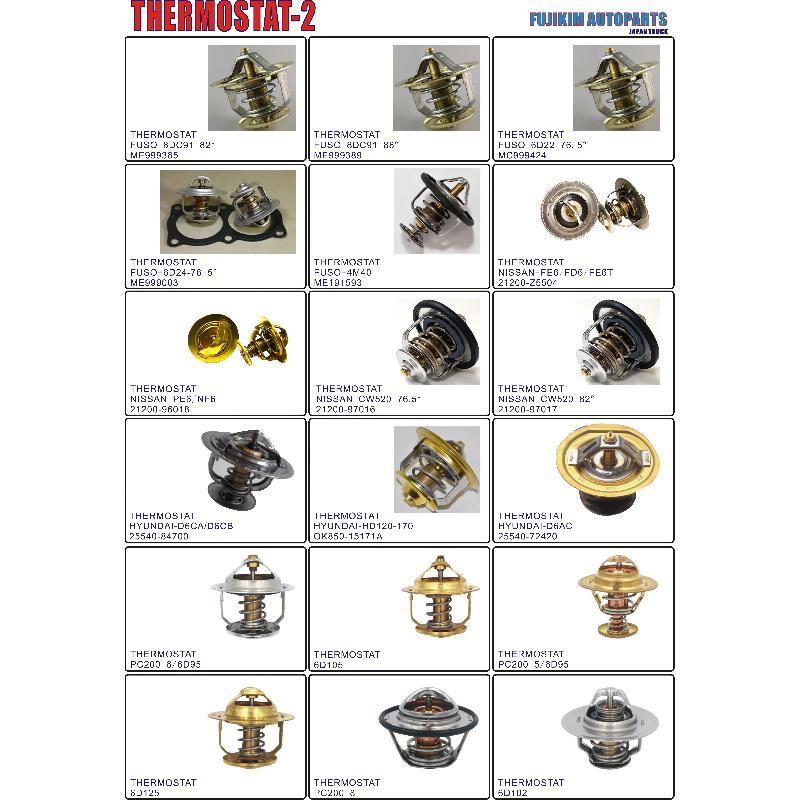 Excavator Accessories JWQSK350-8018B S0401-66114 SZ910-46024 040166107A 9001-46199 Thermostat for Kobelco SK350-8 Hino J08E /C