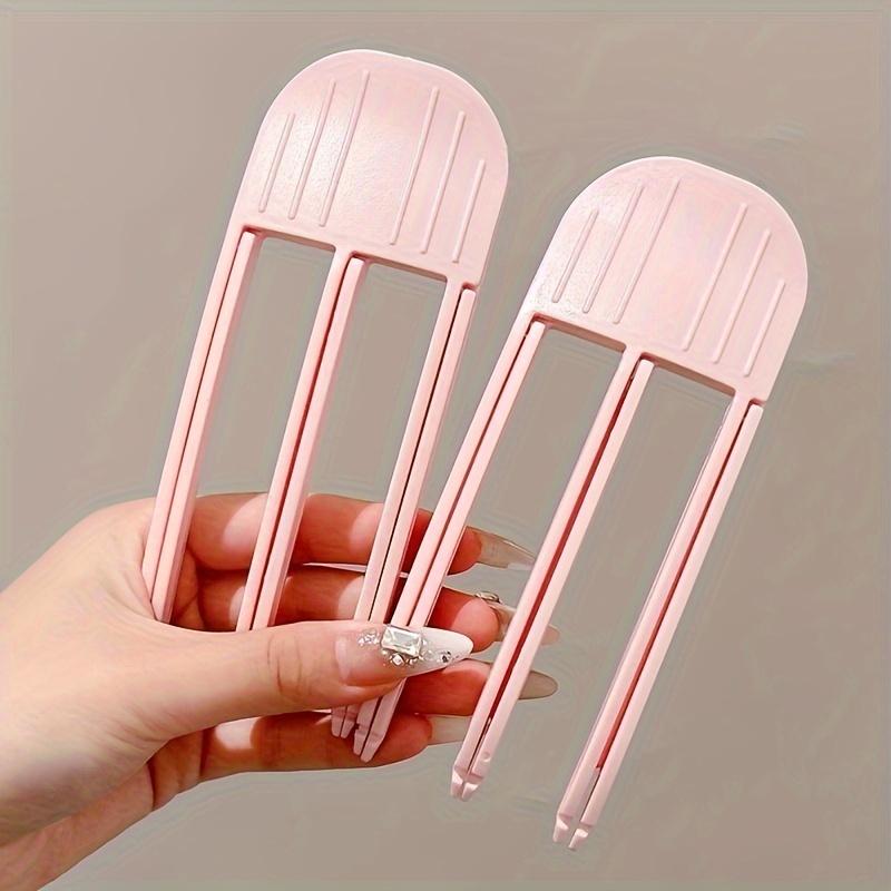 High Skull Top Wind Plastic Comb - Fluffy Hair Root Hair Clip for Forehead Bangs Styling - Lazy Person Traceless Artifact