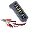 Battery Tester Automobile Motorcycle Battery Car Batterys Testers ABS Red Yellow Green Display 12V Battery Level Fluid Tester