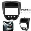For Citroen C1 for Peugeot 107 Car Stereo Radio Fascia Panel Plate Frame CD Panel Dashboard Audio Frame