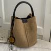Bucket Bag, High Appearance Level, Fashionable Hand-held Vegetable Basket Bag, Casual Single-shoulder Crossbody Bag