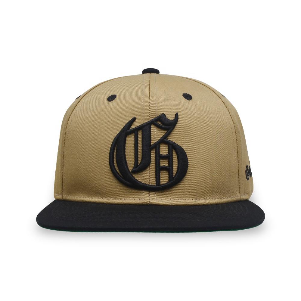 New China Factory Custom 3D Embroidery Cheap Hip Hop Snapback Cap Snapback Cap Gorras Deportivas 56-62cm коричневый