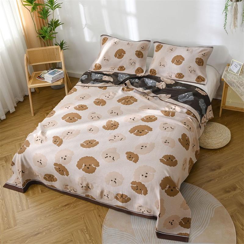 

230x250 см хлопково-марлевой чехол для дивана, скандинавское универсальное полотенце на четыре сезона, плед для пикника, одеяло, покрывало на кровать, летнее охлаждение 250cmx230cm