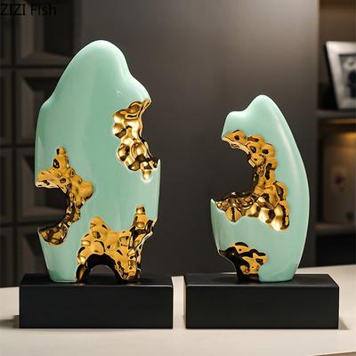 Zhaocai Steinskulptur Dekoration Hotel Restaurant Eingang Dekoration Kreatives Keramikhandwerk Heimdekorationszubehör