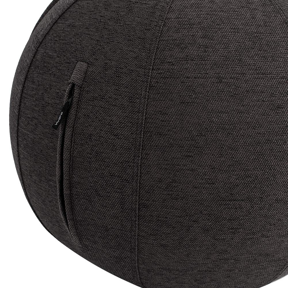VIVORA Luno Chenille Seating Ball for Charcoal Men, V002-BW65 DKG, [Used]