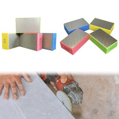 4 Pieces Hand Polishing Pads Professional, Lightweight, Grinding Tool Sanding