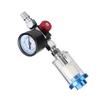 Pneumatic Spray Gun Air Pressure Regulator Gauge In Line Oil Water Trap Filter Separator Kit