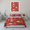 Festive Holiday Dreams Bedding Sets Duvet Cover Sets Duvet Covers Pillowcases(1*Duvet Cover 2*Pillowcases Without Duvet Insert)