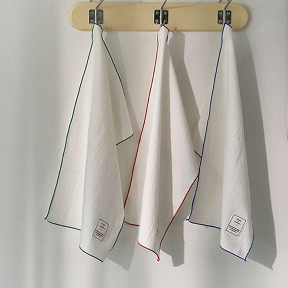 Elegant Solid Color Placemat 30x50cm Cup Cloth Mat Kitchen Accessories Cloth Napkin  Party