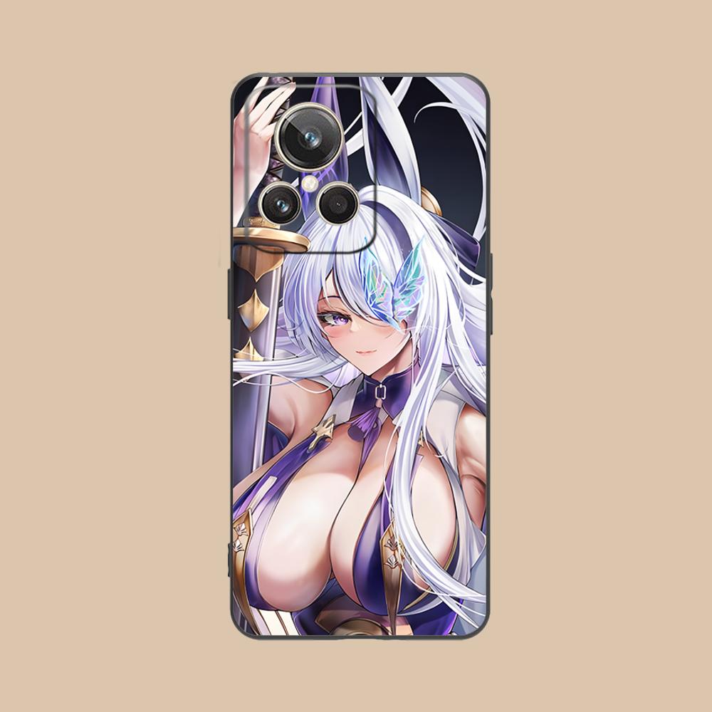 Azur Lane Unzen Matte TPU Mobile Phone Case for Realme GT 8 Neo Pro C75 73 71 C67 65 C55 53 C35 31 C20 15 Colorful Cover