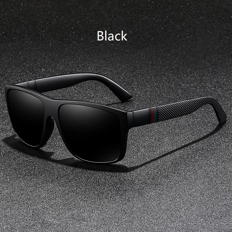 

Fashion Vintage Check Pattern Square Sunglasses Men Women Fishing Driving Eyewear Man Luxury Brand Designer Sun Glasses чорний
