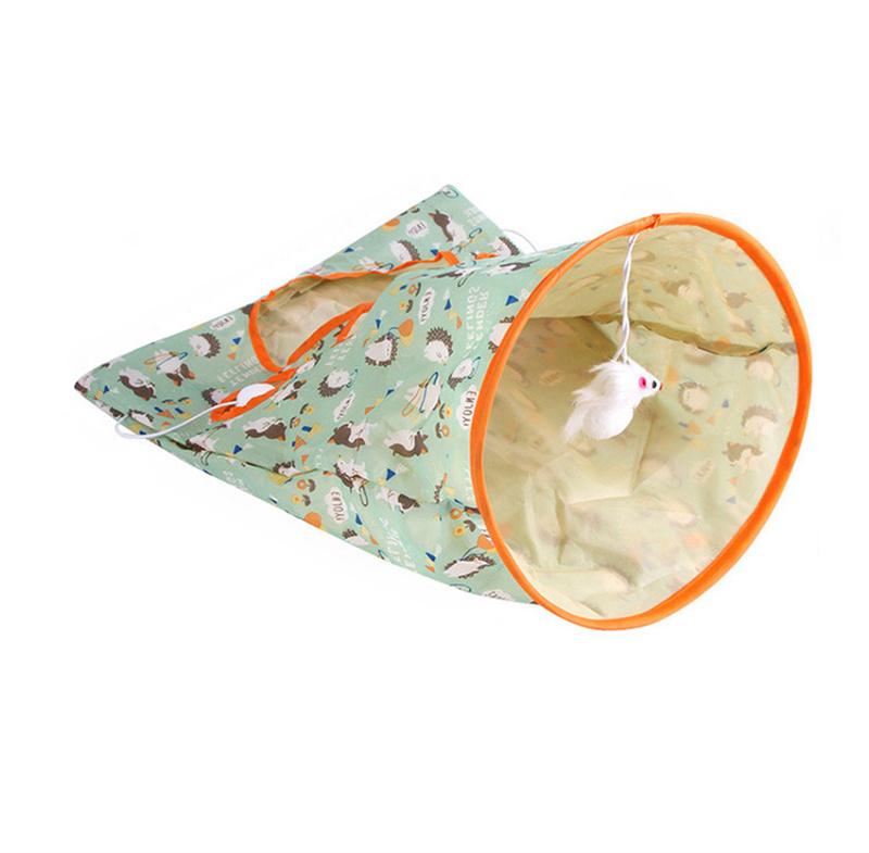 Madden Teasing Cat Sticks Cat Toys To Relieve Boredom Cat Drills Bags To Make Noise Paper Cat Tunnels Cats Pet Supplies