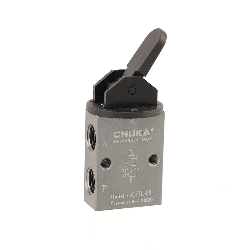 Jukai CHUKA Long Handle 3-Way 2-Position Manual Lever Valve (S3HL-M5/06/08)