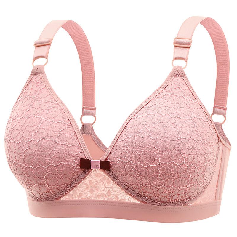 Thin Bra Without Steel Ring Gathering Bra for Women Anti Sagging Adjustable Bra for Women