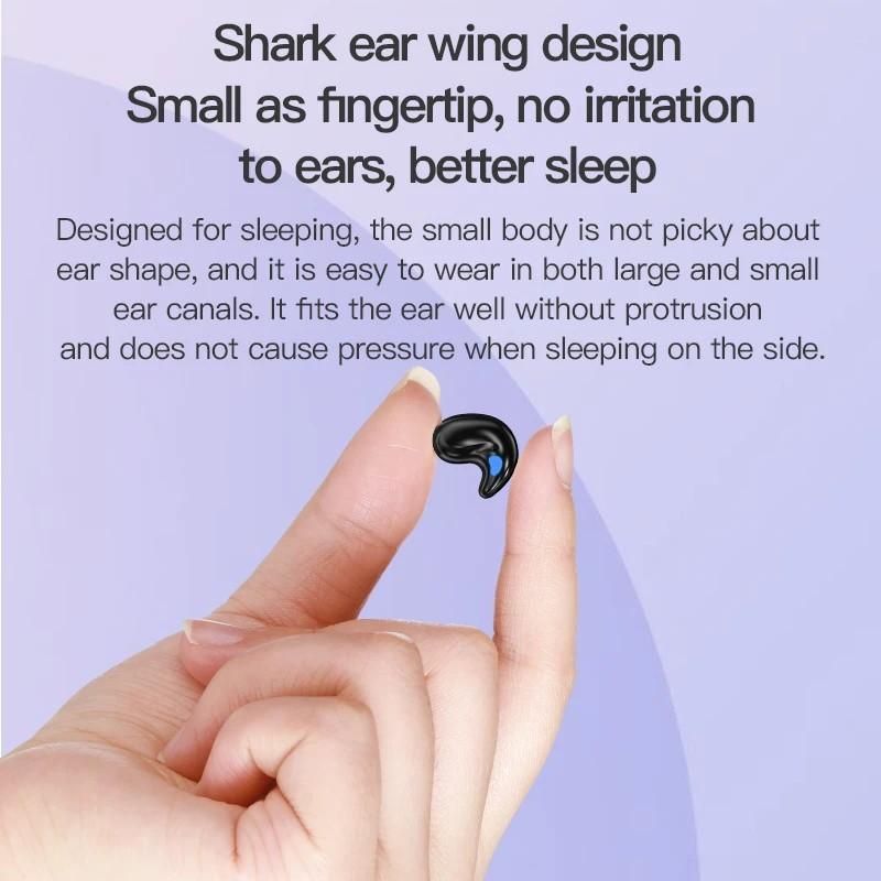 Wireless Watch Earphones Support Short Video Control For Tiktok HiFi Stereo Music Low Latency Sleep Earbuds Painless Wear