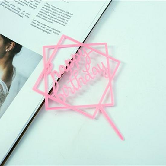Food Grade Acrylic Cake Inserts for Birthday Wedding Decor