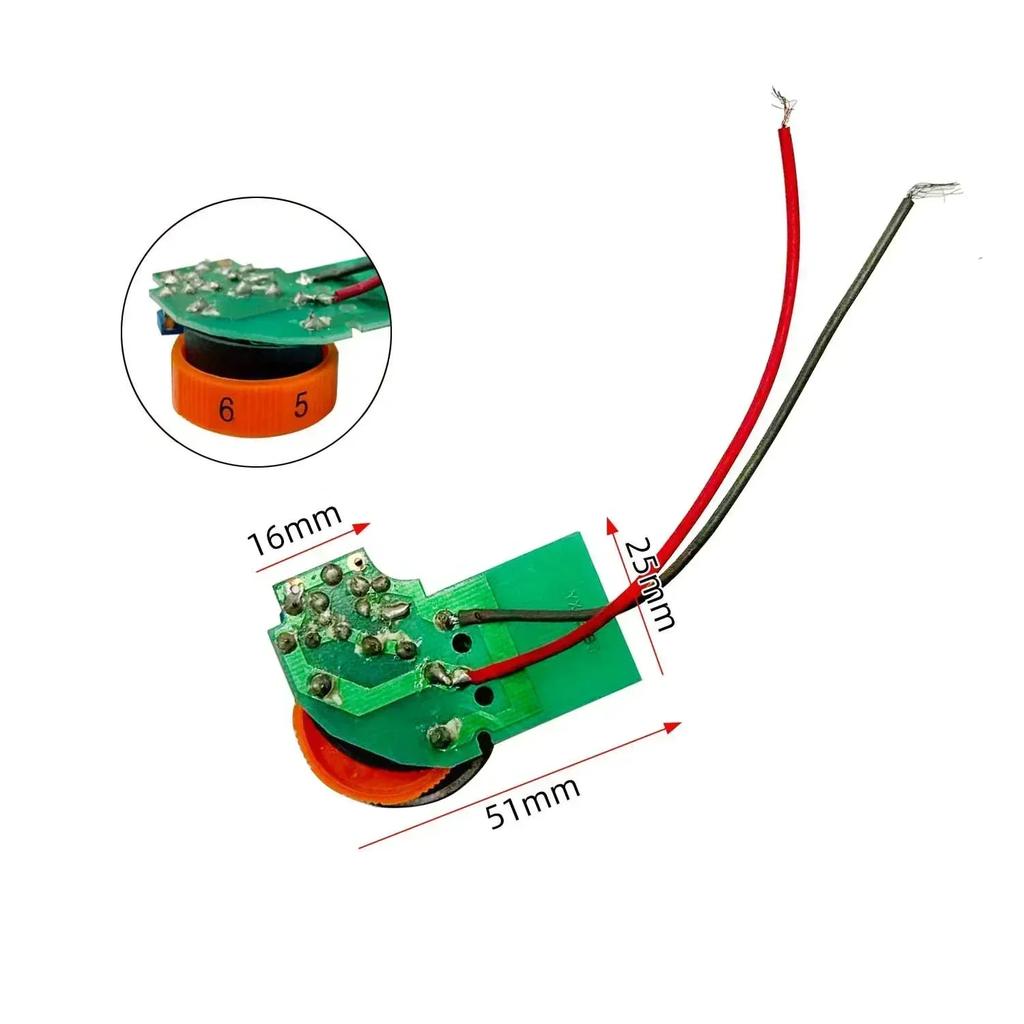 Hair dryer and dust blower speed control regulator with 6 speed switch suitable for high power power tools and DIY enthusiasts