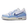 Jordan Legacy 312 Cushioning Slip Resistant Low top Vintage Basketball Shoes GS Blue White HJ3483-101(Team15-)