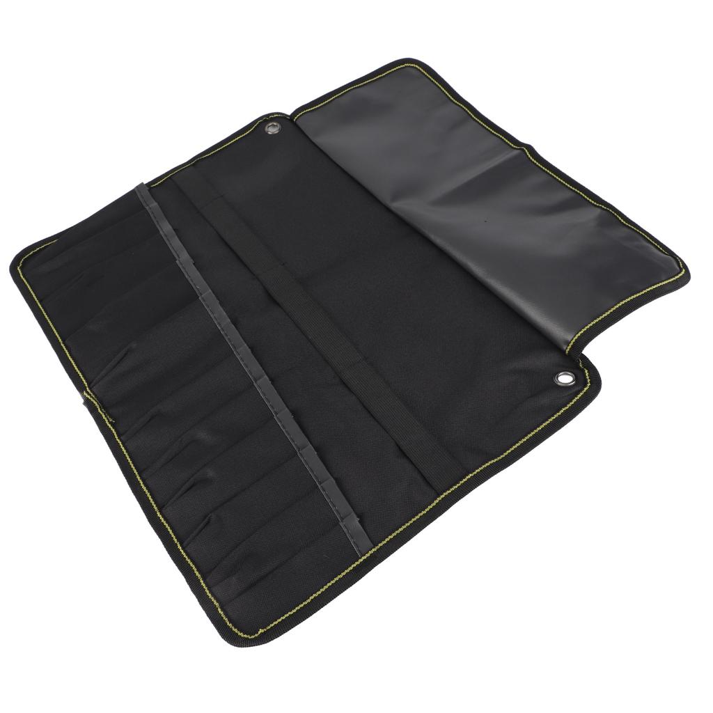Motorcycle Roll Tool Pouch Large Capacity Thick Portable Multi Hanging Tool Bag