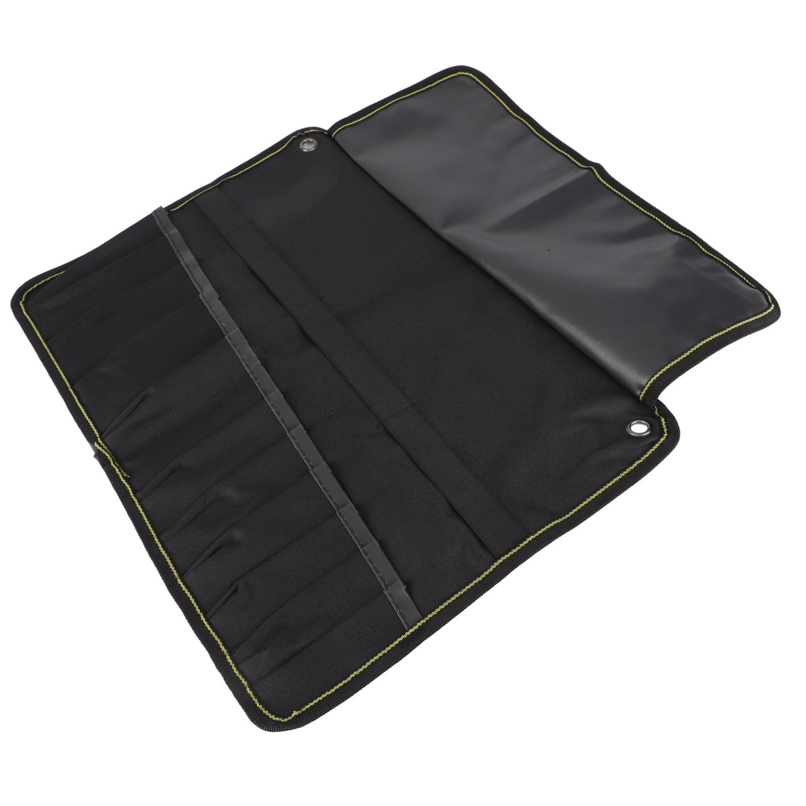 

Motorcycle Roll Tool Pouch Large Capacity Thick Portable Multi Hanging Tool Bag