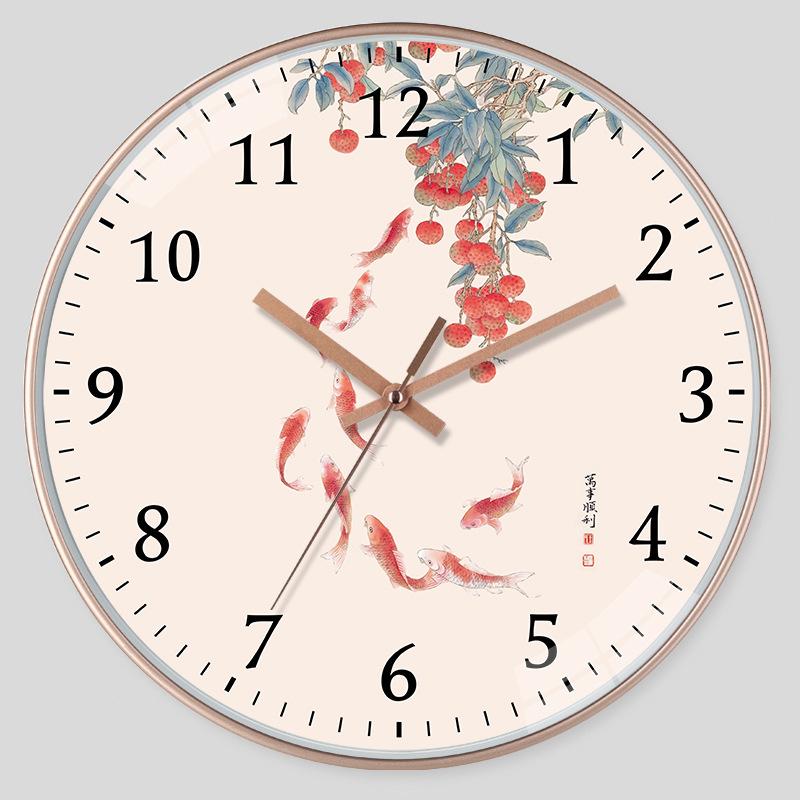 8-inch 20CM Silent Wall Clock, Creative and Fashionable, Modern Home Clock, Living Room Simple Clock