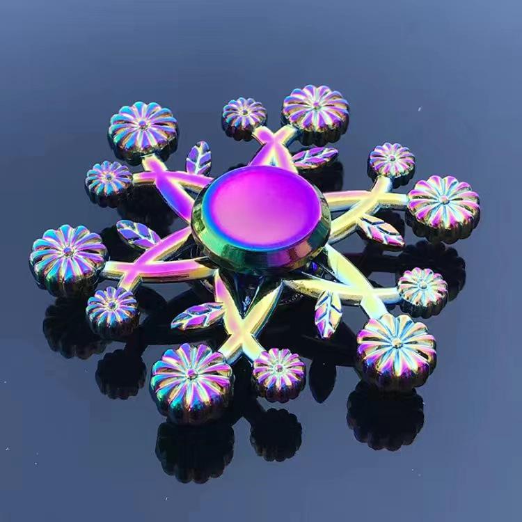Hundred Styles Alloy Finger Spinner: Cool Decompression Toy for Kids and Students