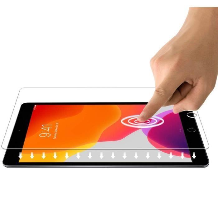 Gehärtetes Glas - Phonillico® - iPad 9/8/7 - 2er-Pack - Kratzfest - Bildschirmschutz