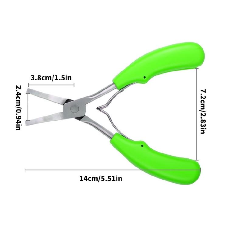 Portable Fishing Pliers Stainless Steel Line Cutter Hook Remover Fishing Scissors for Hook Removal & Split Enduring