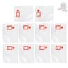 Nispira NVM-1CH Stofzuiger Microvezel Poly Stofzakken voor Henry HVR111A En Hetty Stofzuigerzakken Numatic Hepa-Flo Nvm-1Ch 611111