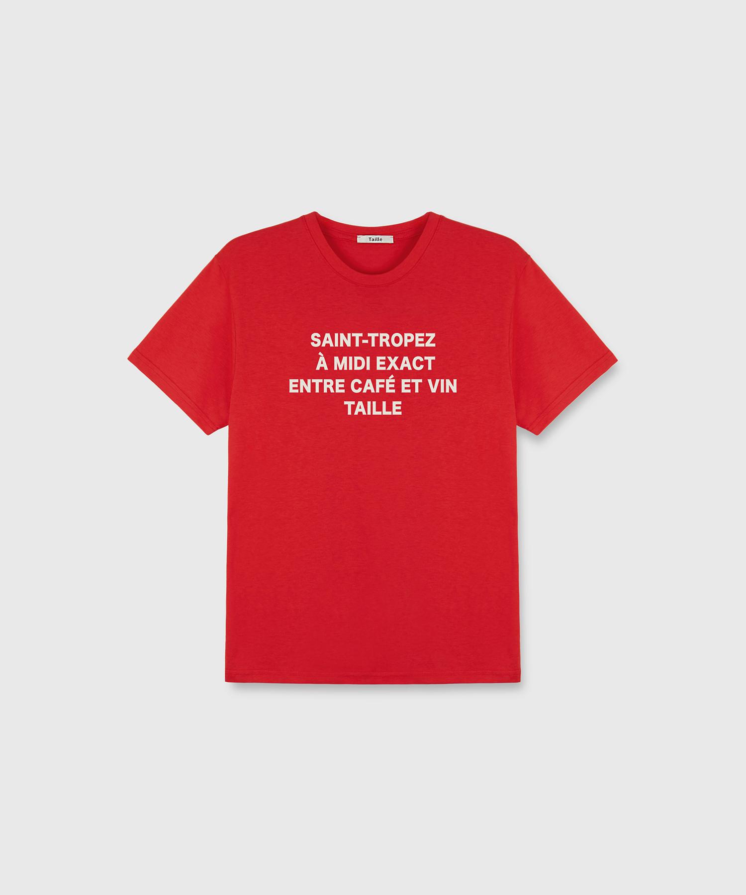Taire Saint-Tropez 60S T-Shirt Red 1 (Women)